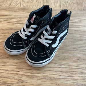 Vans Toddler Sk8-HI zip shoe